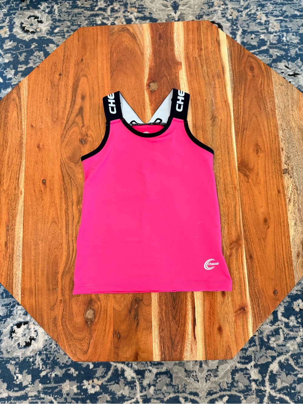 Cherokee Cheer Girls' Pink Athletic Tank Top